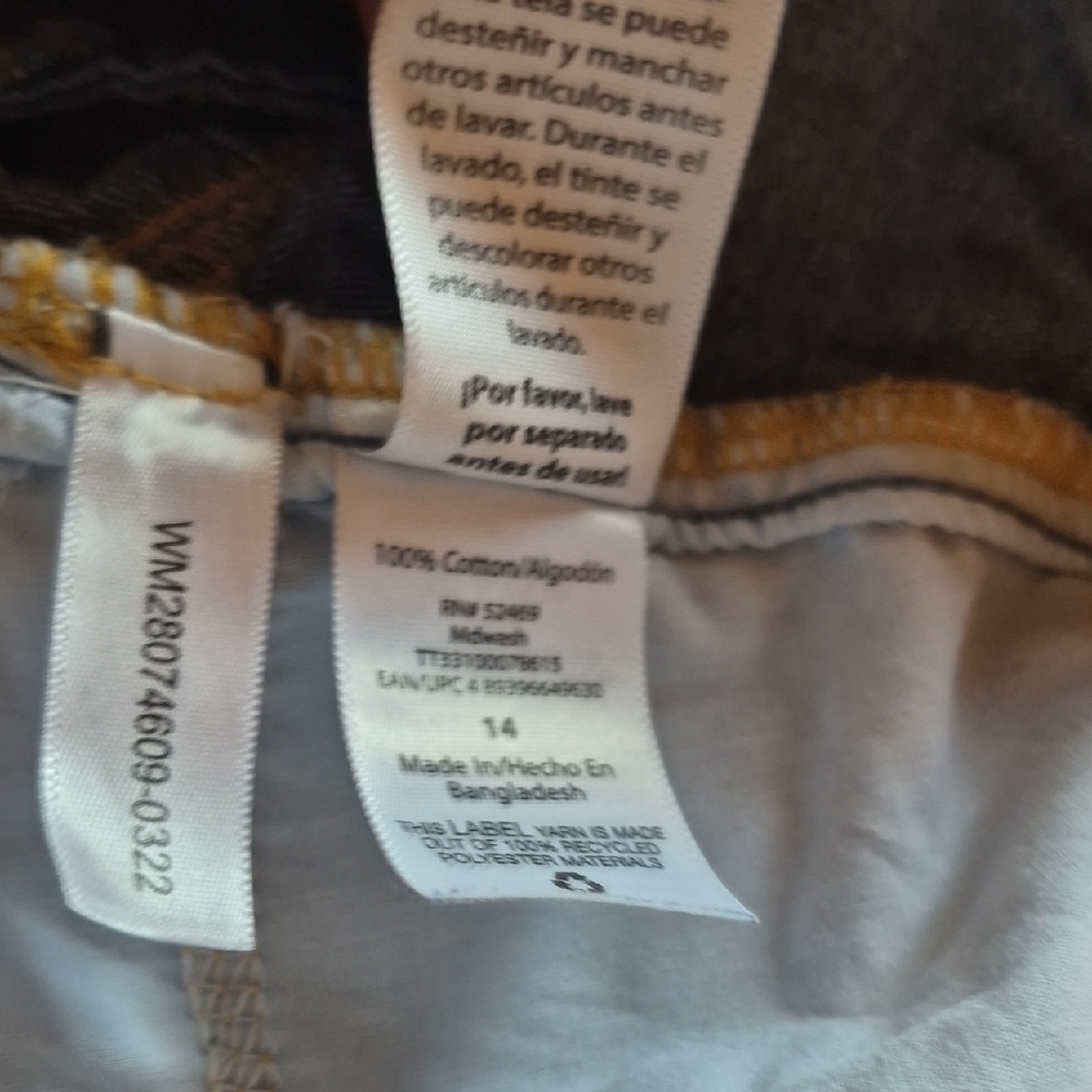 Time and Tru Blue Denim Skirt - Picture 9 of 9